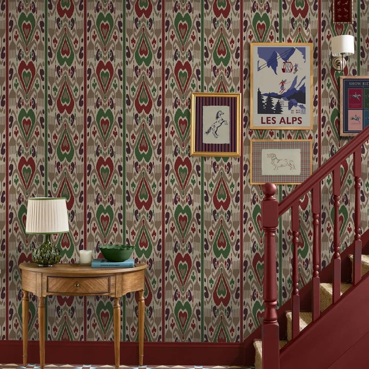 Joules Artisanal Ikat Multi Wallpaper