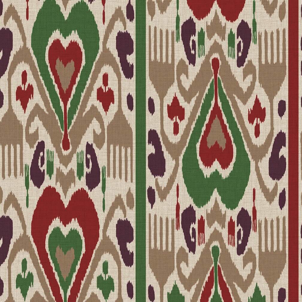 Joules Artisanal Ikat Multi Wallpaper