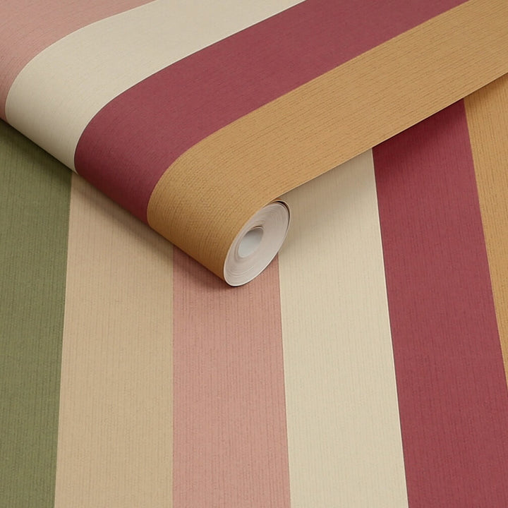 Joules Country Stripe Multi Wallpaper