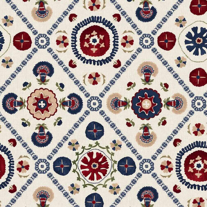 Joules Festival Floral Trellis Cream Wallpaper