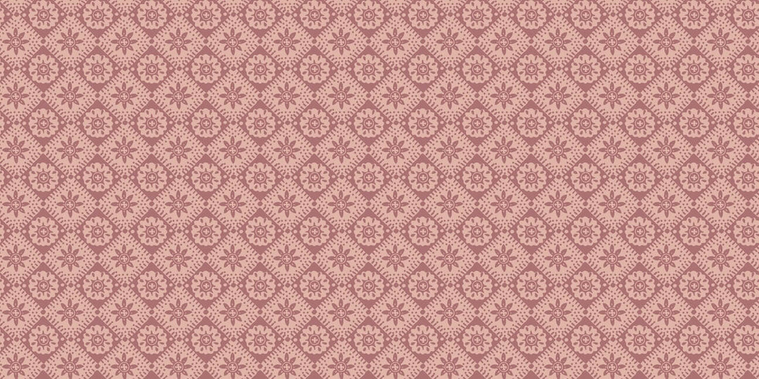 Joules Meadow Geo Pink Wallpaper