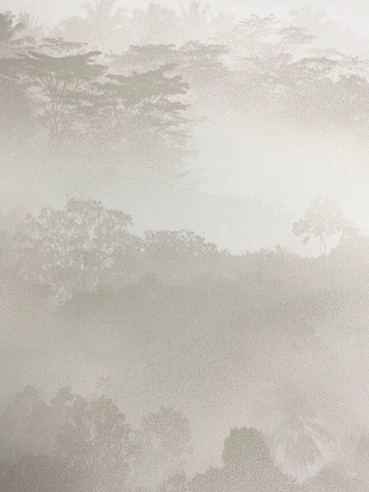 Muriva Tropical Landscape Taupe Wallpaper