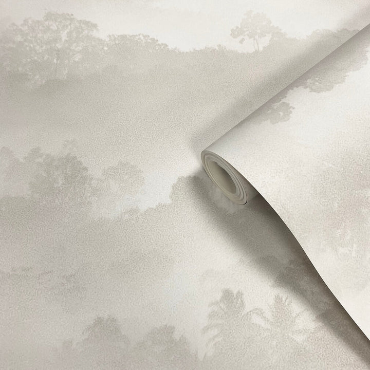 Muriva Tropical Landscape Taupe Wallpaper