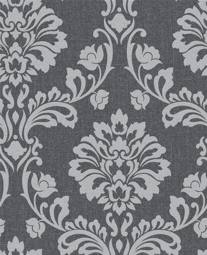 Superfresco Aurora Black/Grey Wallpaper