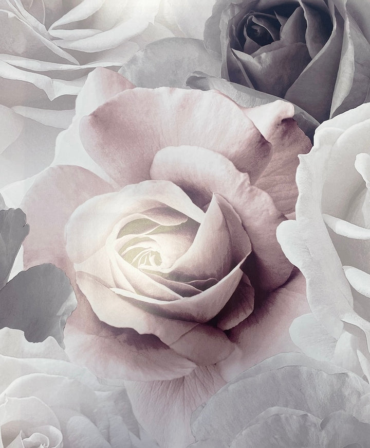 Muriva Rhoda Rose Pink Wallpaper