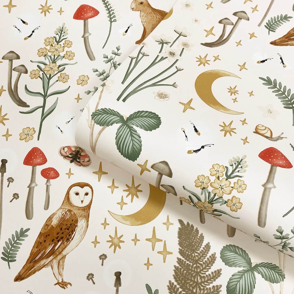 Muriva Enchanted Twilight Wallpaper