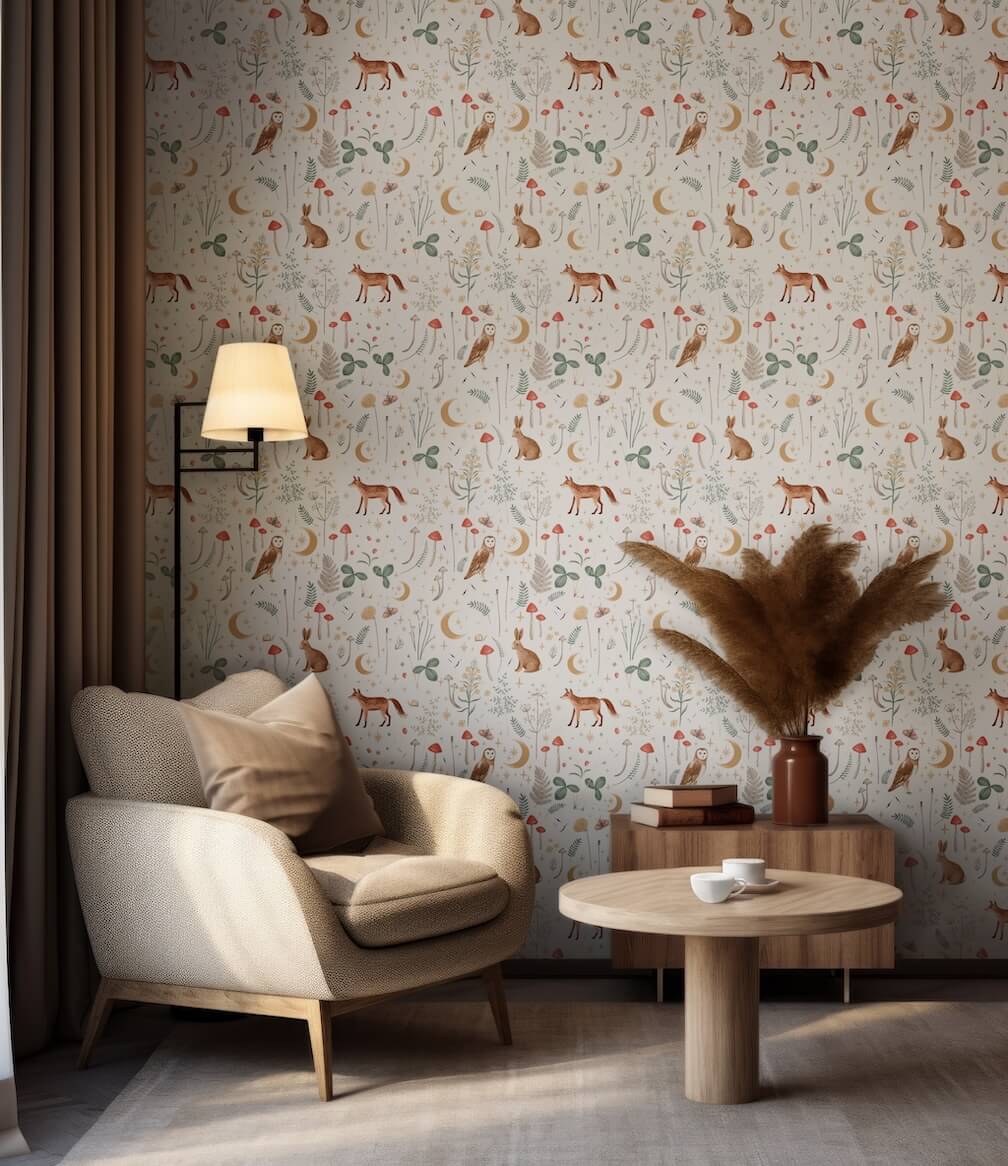 Muriva Enchanted Twilight Wallpaper