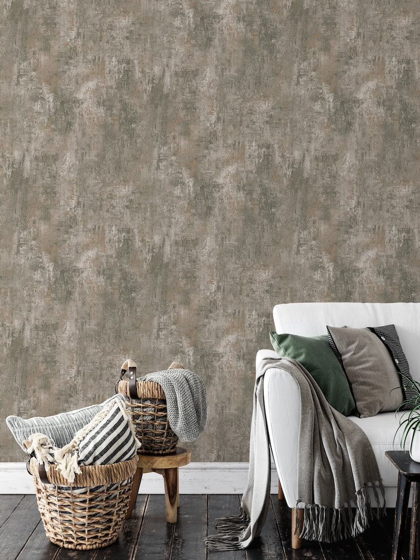 Muriva Cove Patina Textured Wallpaper