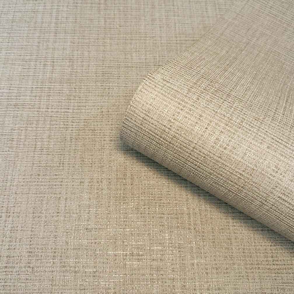 Belgravia Grasscloth Texture Beige Wallpaper