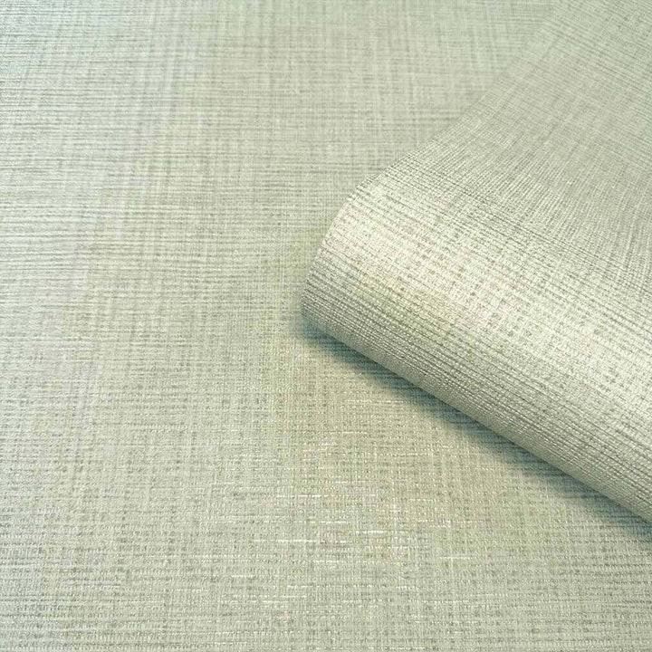 Belgravia Grasscloth Texture Sage Wallpaper