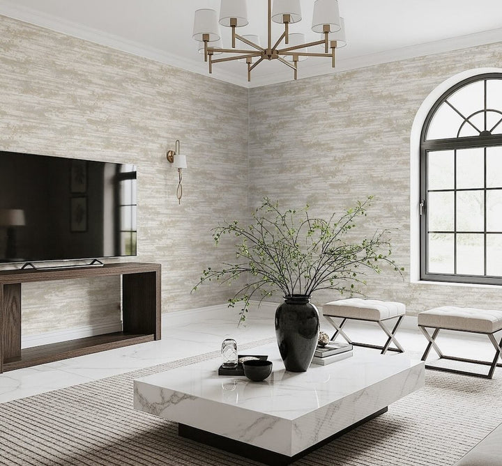 Belgravia Oakah Ivory Wallpaper