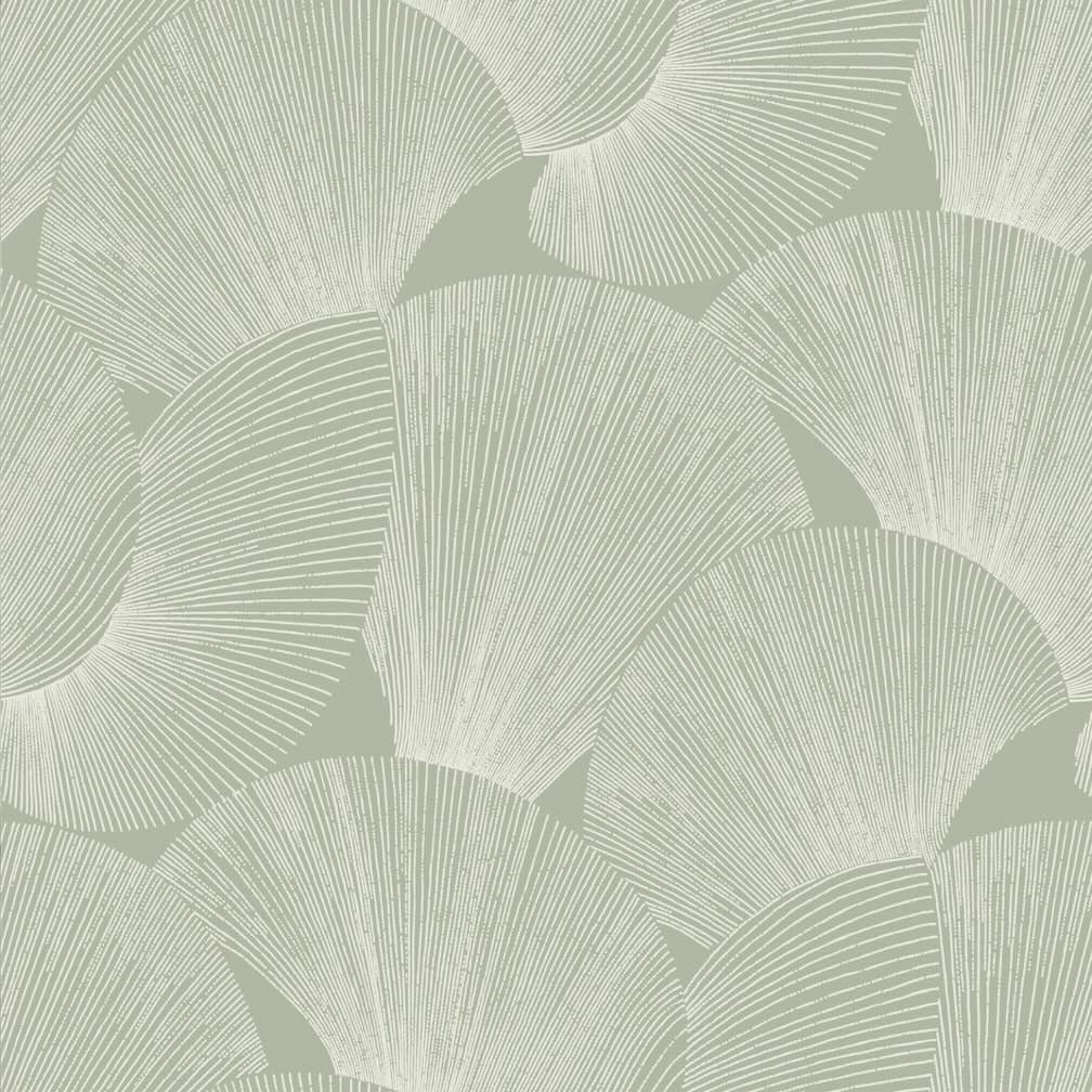 Belgravia Sirena Shell Sage Wallpaper