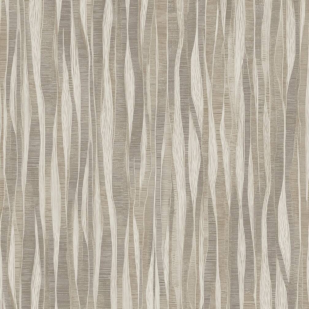 Belgravia Fabiano Beige Vertical Fabric Wallpaper