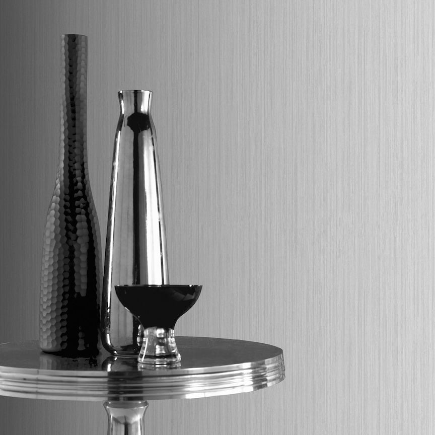 Arthouse Stardust Silver Wallpaper