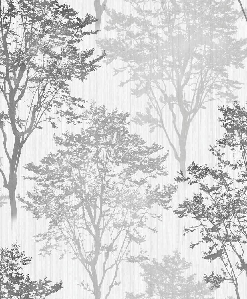 Arthouse Wildwood Mono Wallpaper