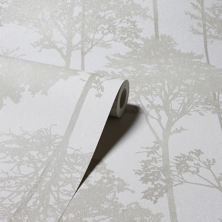Arthouse Stardust Tree Neutral Wallpaper