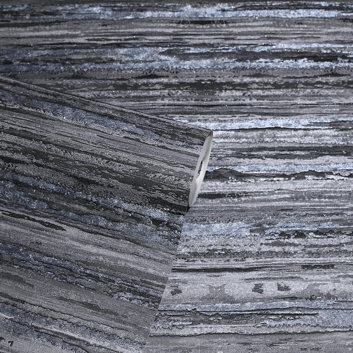 Papier peint Arthouse Sahara Denim Bleu