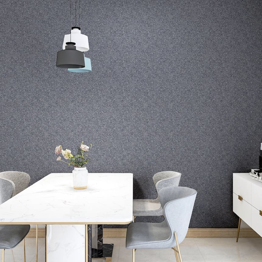 Papier peint Arthouse Quartz bleu marine