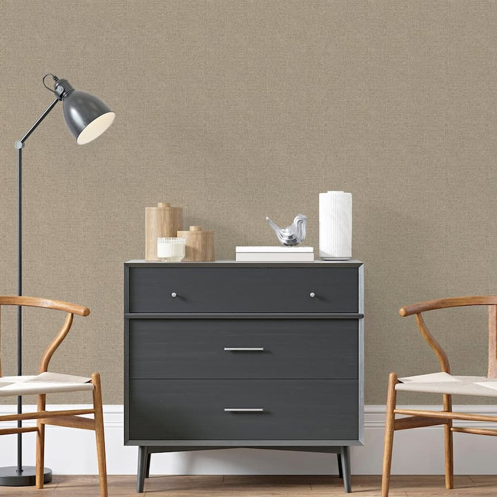 Arthouse Luxury Plain Champagne Wallpaper