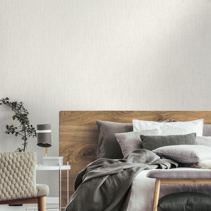 Belgravia Amelie Texture White Wallpaper