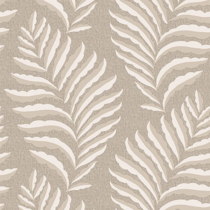 Belgravia Langdale Leaf Beige Wallpaper