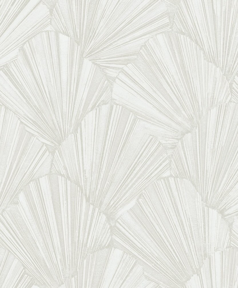 Belgravia Allegra Geometric White Wallpaper