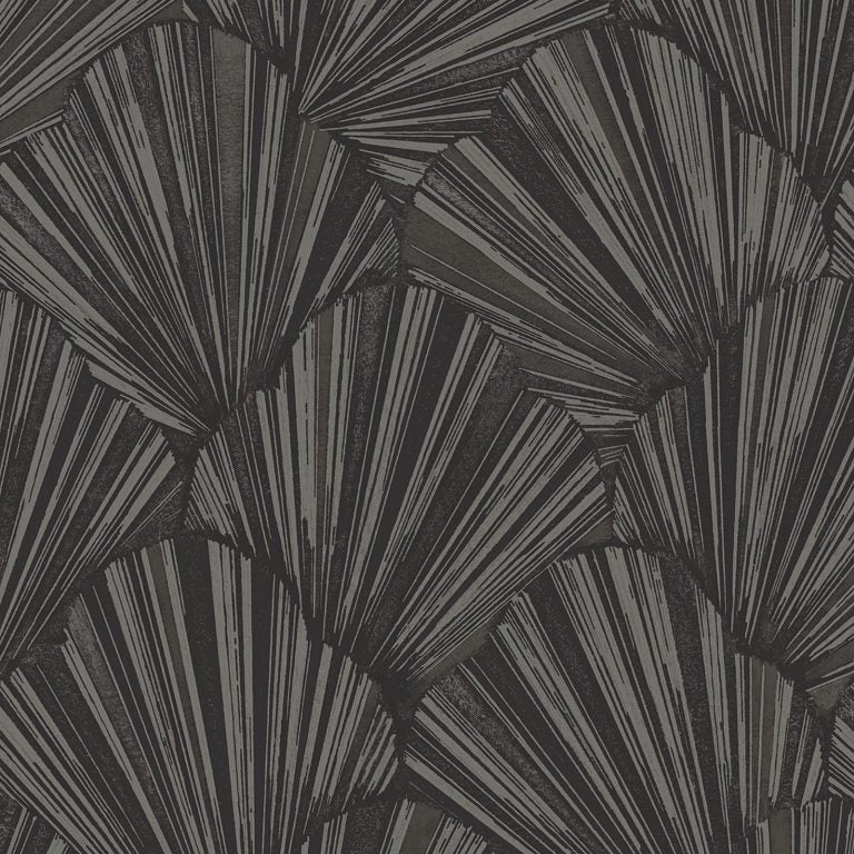 Belgravia Allegra Black Wallpaper