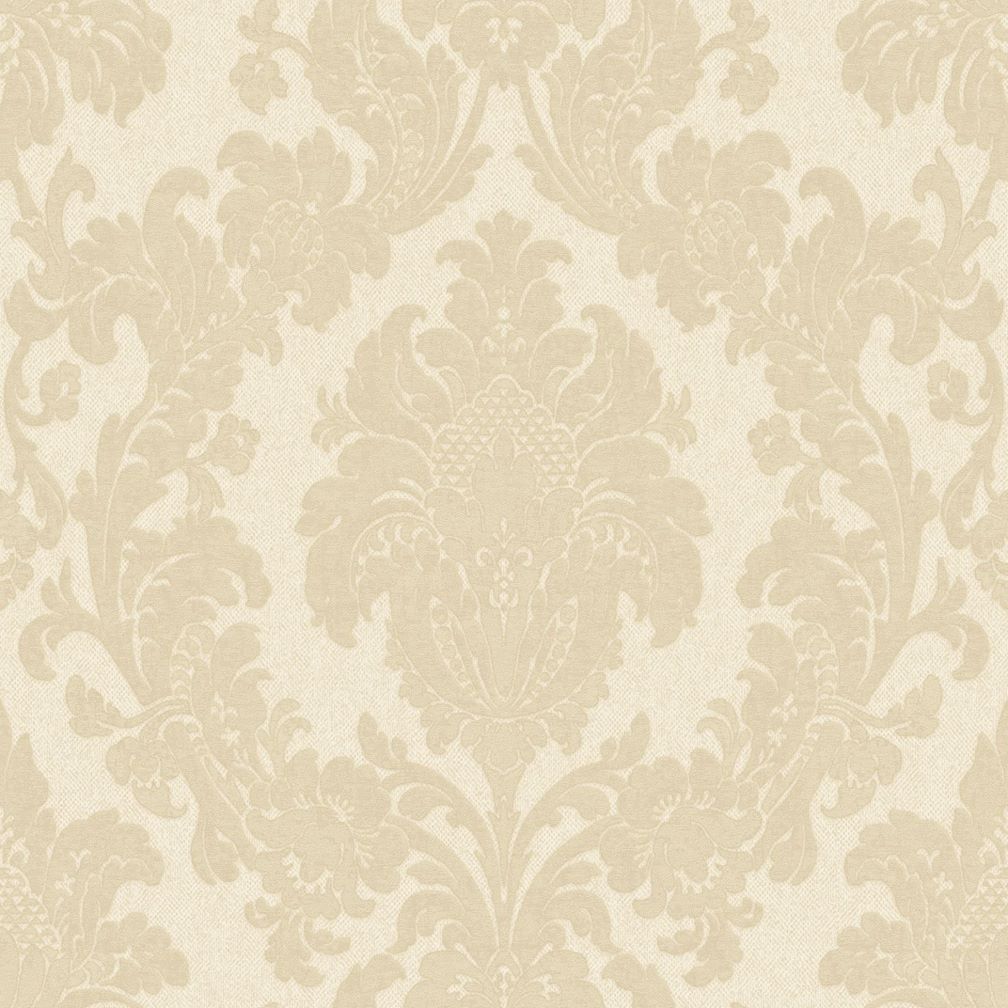Belgravia Ciara Damask Cream Wallpaper