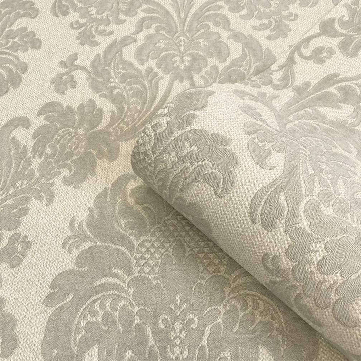 Belgravia Ciara Damask Soft Silver Wallpaper