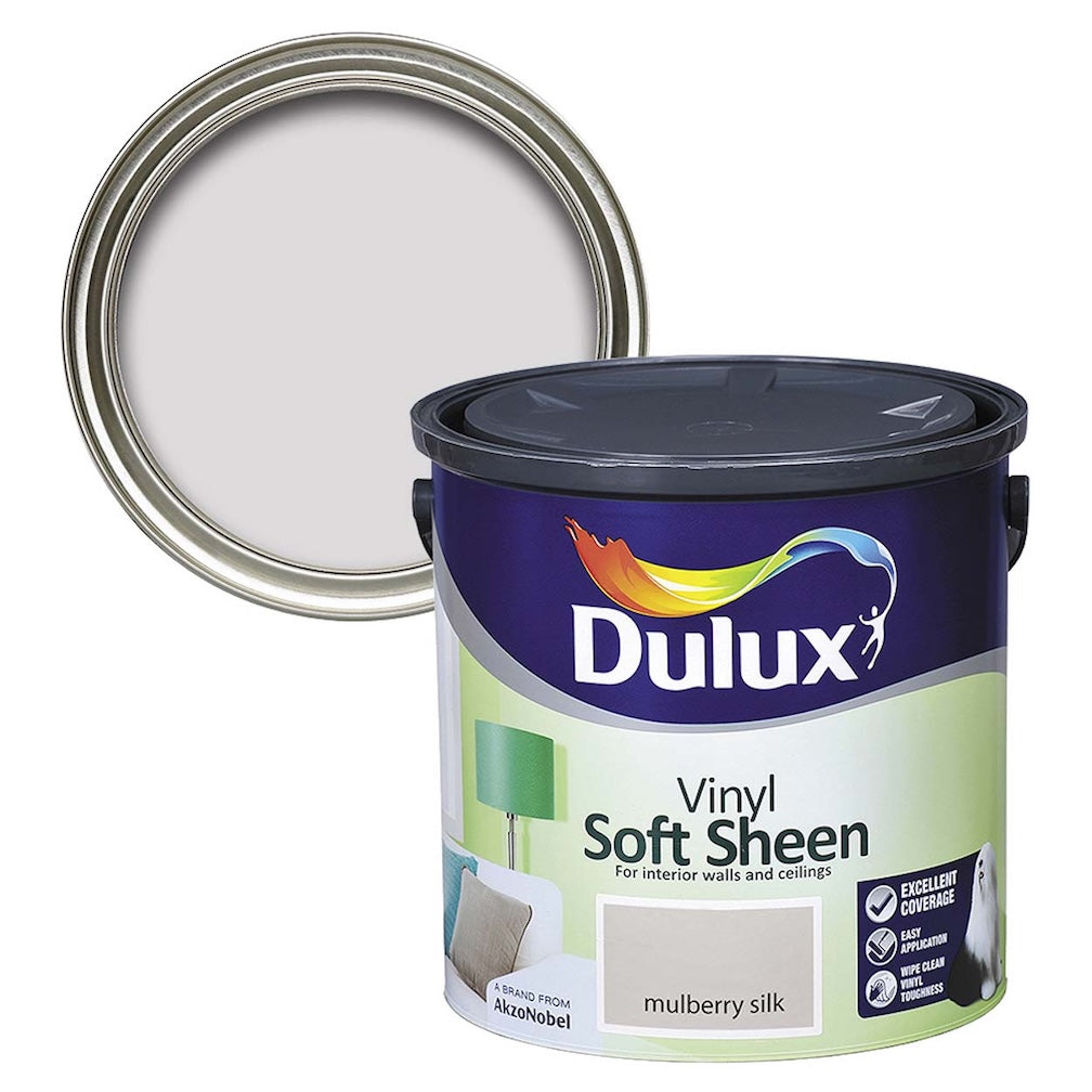 Dulux Mulberry Silk Soft Sheen Vinyl Paint 2.5L