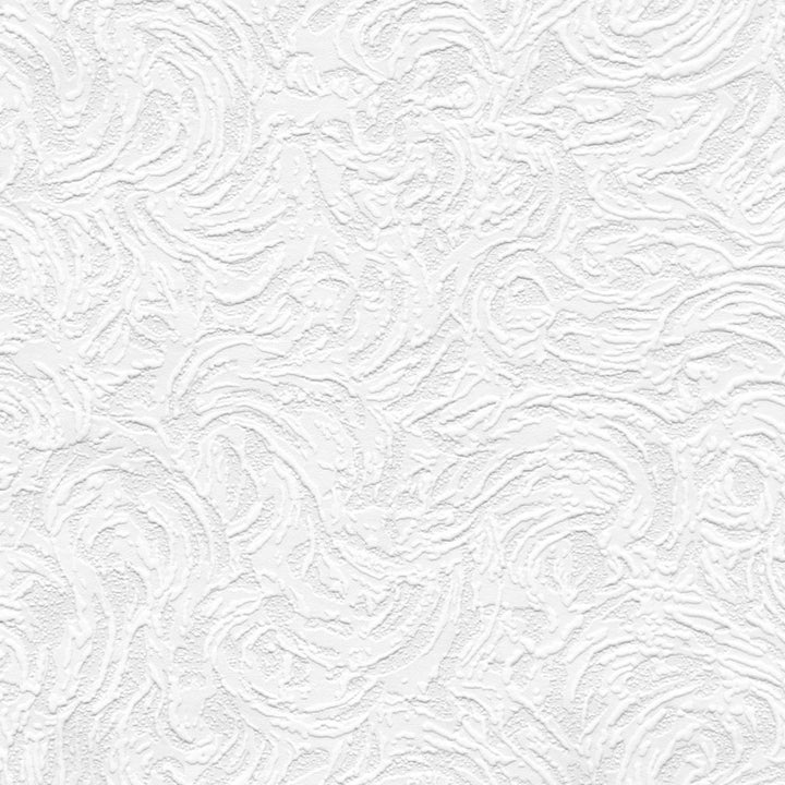 Belgravia Richmond White Swirl Wallpaper