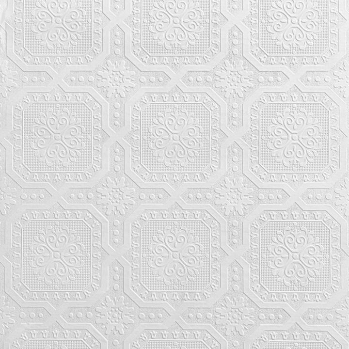 Belgravia Chatsworth White Textured Wallpaper