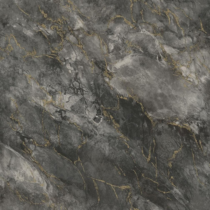 Belgraiva Marble Black & Gold Wallpaper