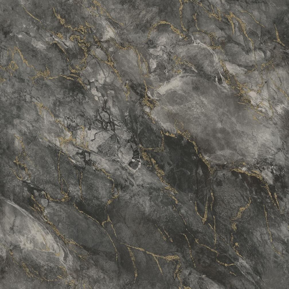 Belgraiva Marble Black & Gold Wallpaper