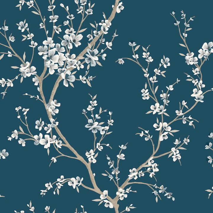 Arthouse Oriental Trail Teal Wallpaper