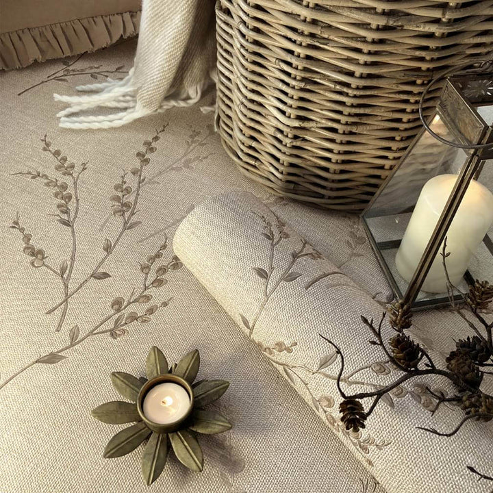 Belgravia Carmella Beige Wallpaper