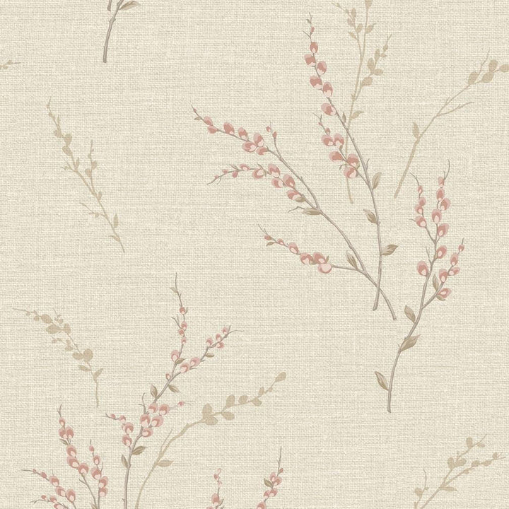Belgravia Carmella Pink Wallpaper