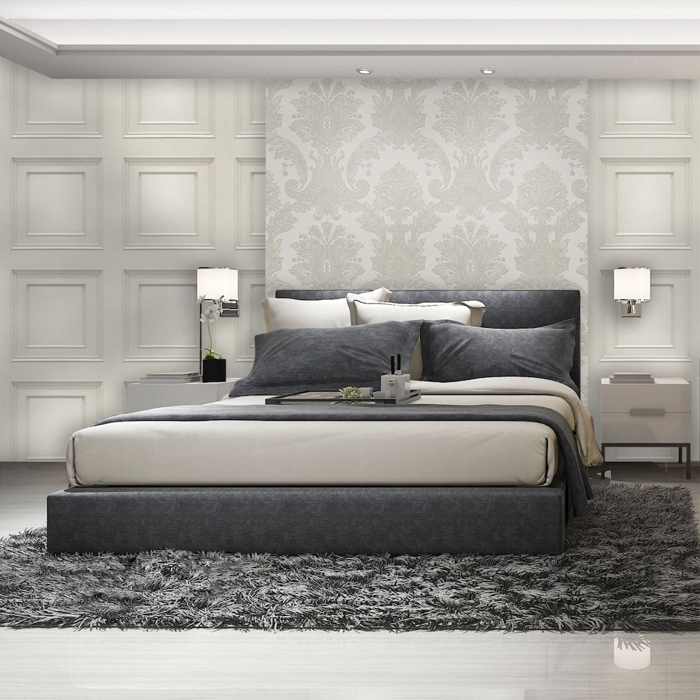 Belgravia Amara Cream Damask Wallpaper