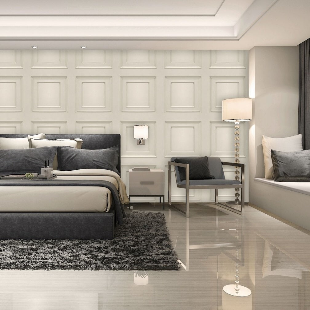 Belgravia Amara Panel Cream Wallpaper
