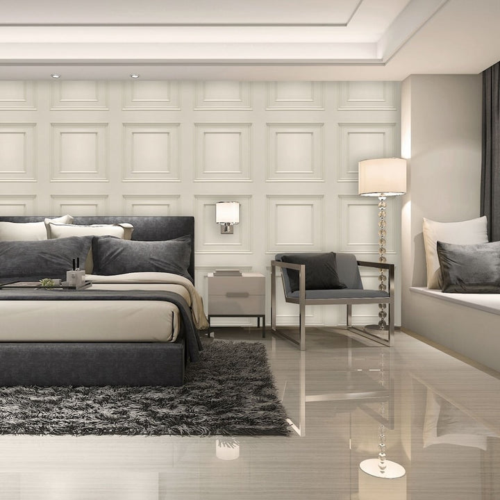Belgravia Amara Panel Cream Wallpaper