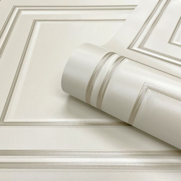 Belgravia Amara Panel Cream & Soft Gold Wallpaper