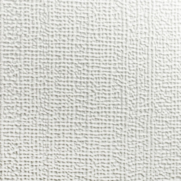 Superfresco Textured Plain White Paintable Wallpaper