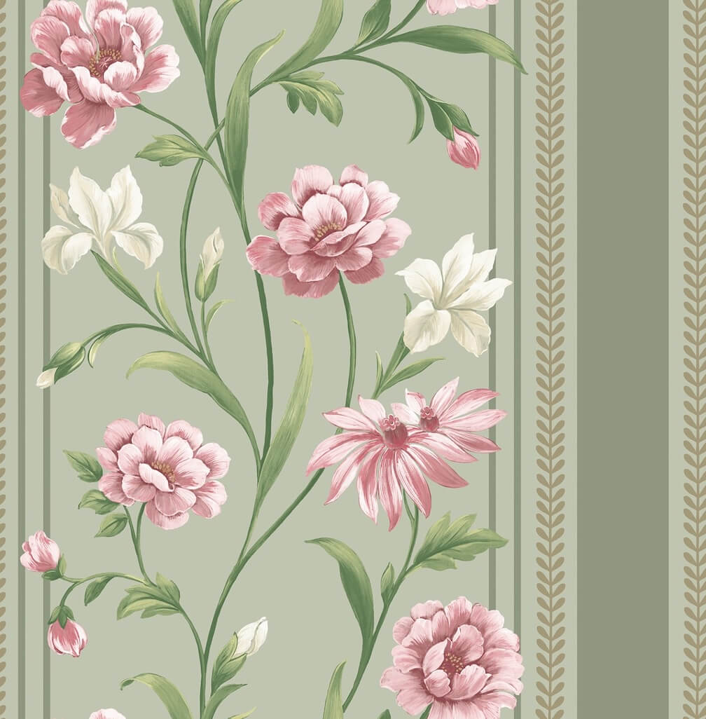 Belgravia Raya Sage Wallpaper