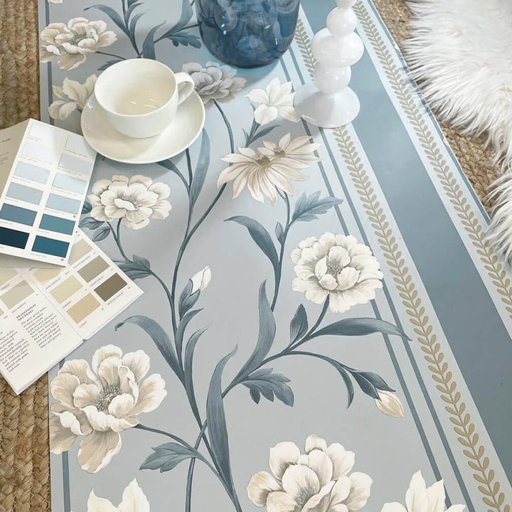 Belgravia Raya Blue Wallpaper