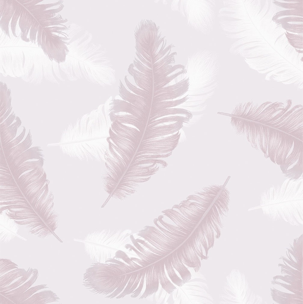 Belgravia Feather Pink Wallpaper