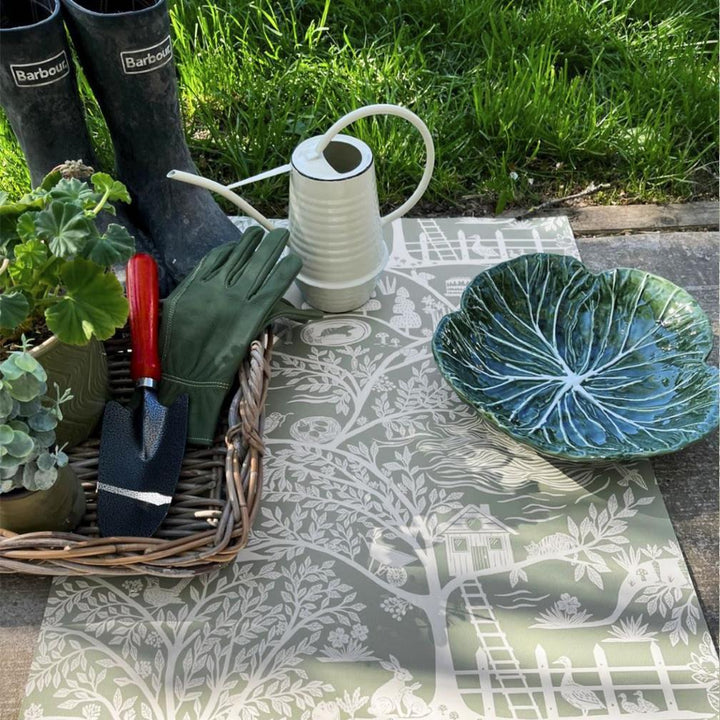 Belgravia Homegrown Green Wallpaper