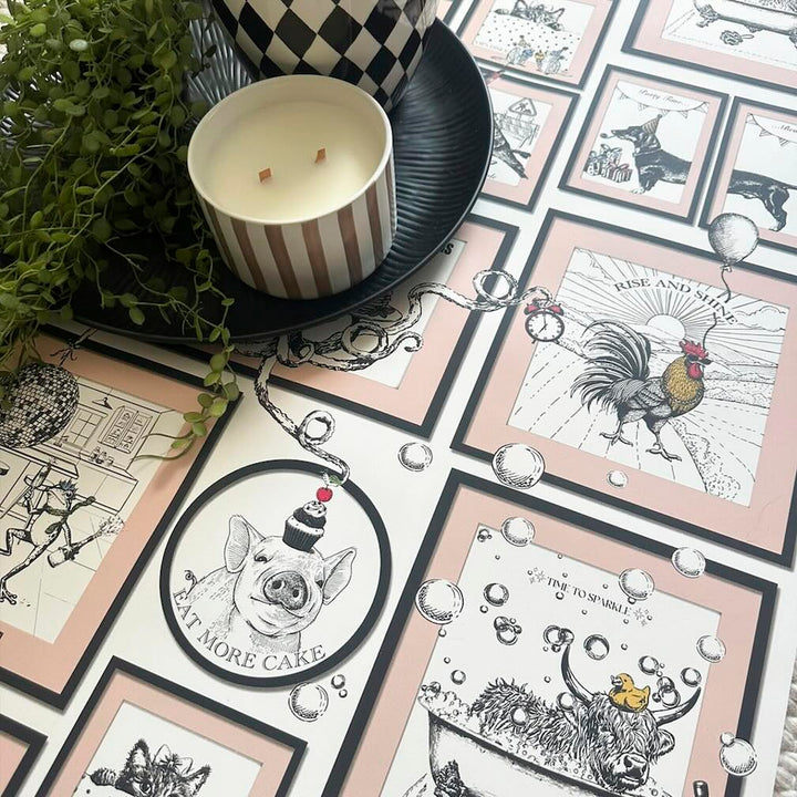 Belgravia Madhouse Pink Wallpaper