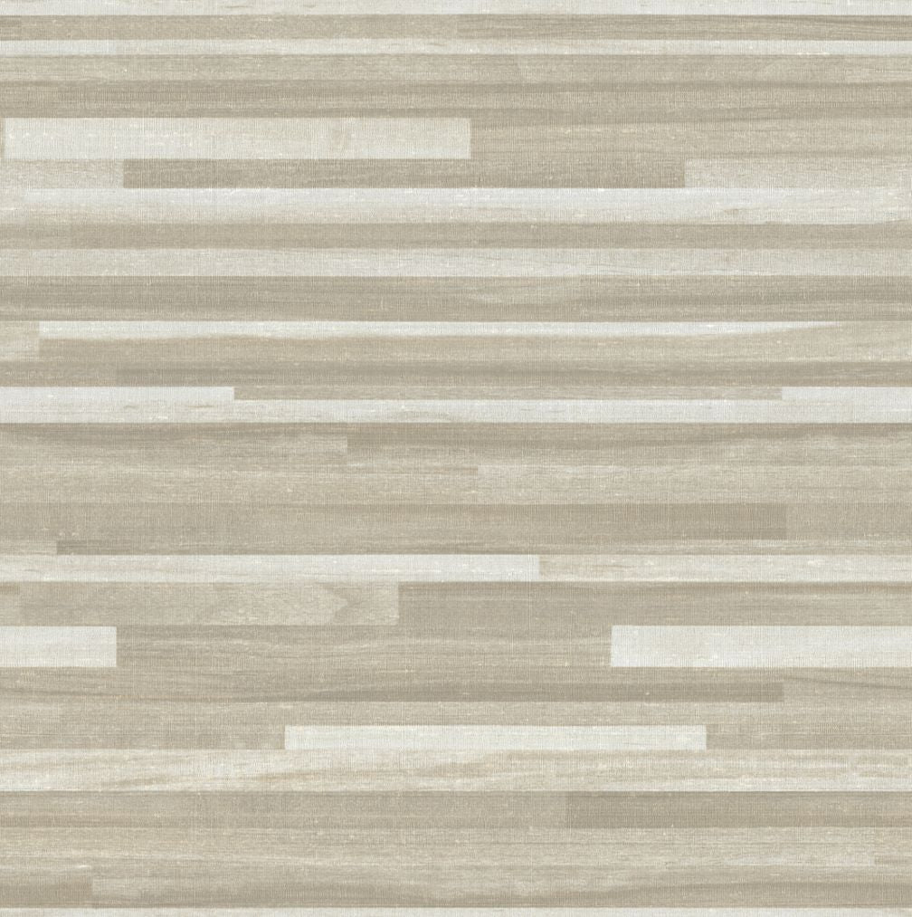 Belgravia Palma Wood Effect White & Champagne Wallpaper