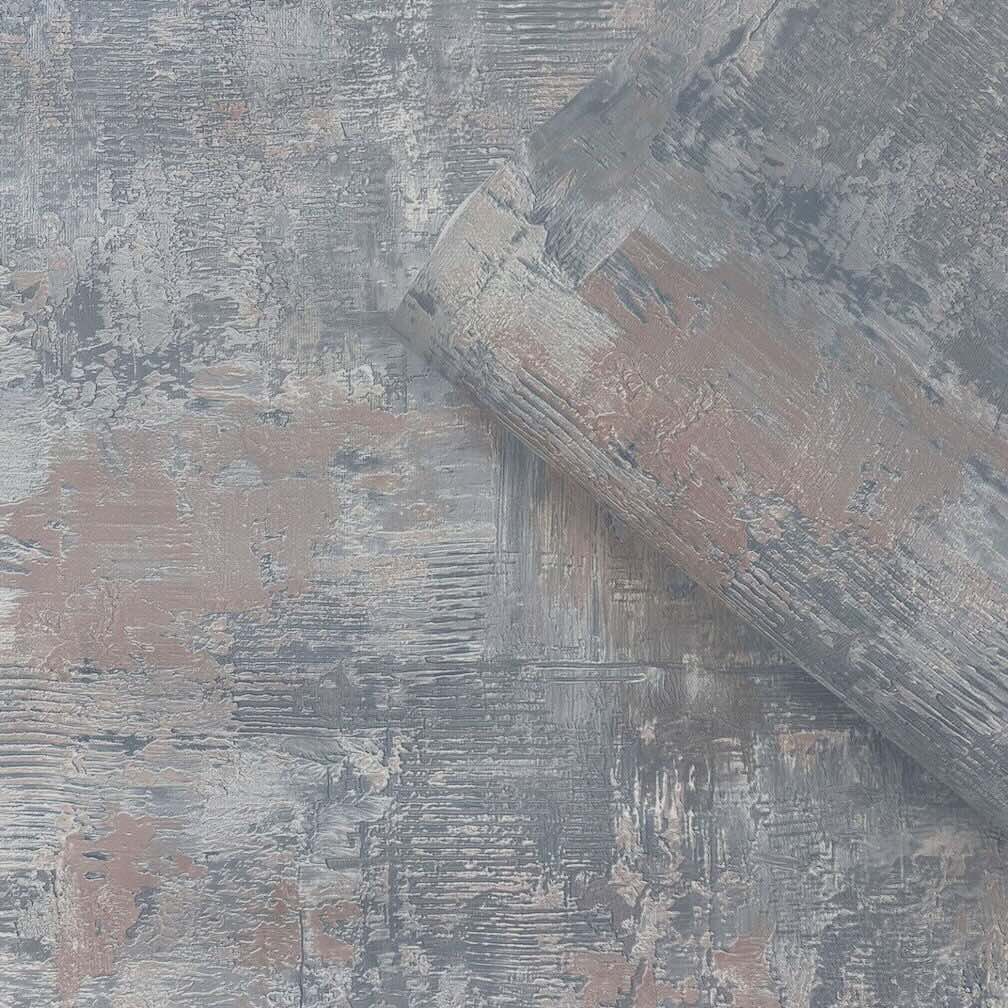 Belgravia Plaster Blue Wallpaper