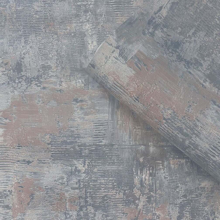 Belgravia Plaster Blue Wallpaper